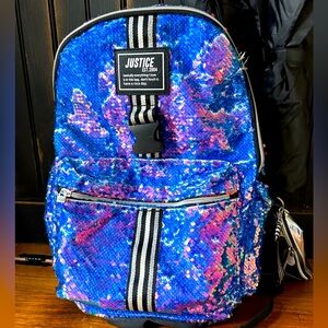 Justice sequence girls bookbag